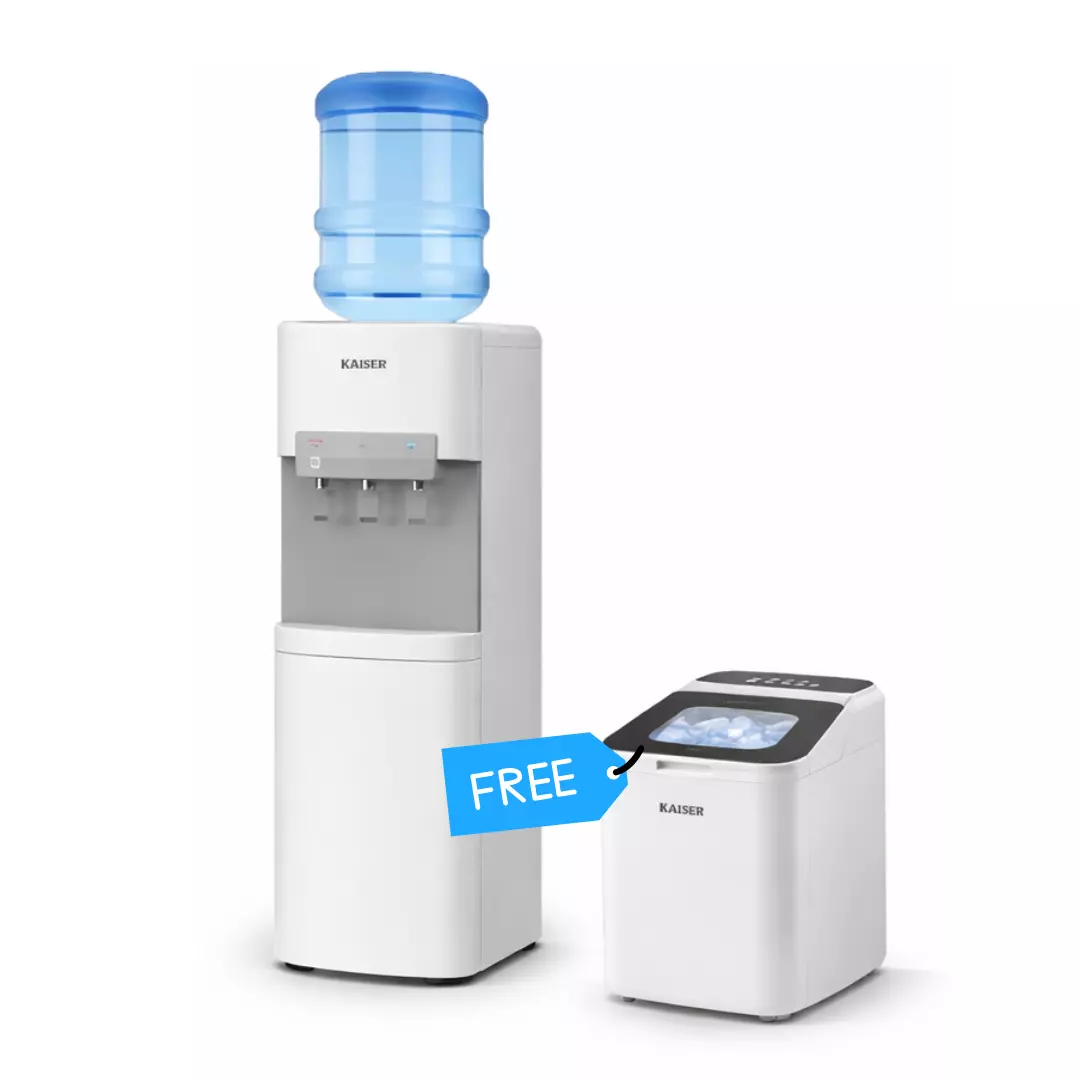 Kaiser Top Load Hot & Cold Water Dispenser + Free 1.5L Ice Maker